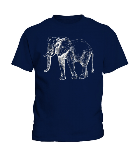 Africa Elephant Zoo Animal Shirt Kids T-Shirt