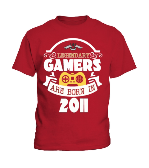 Legendary Gamers Are Born In 2011 Kids T-Shirt
