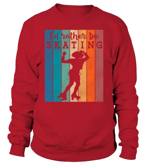 Cool Roller Skating Skate Girl Women's Sweatshirt