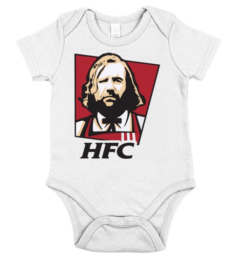 Hfc Hound Fried Chicken Short Sleeve Baby One-Piece