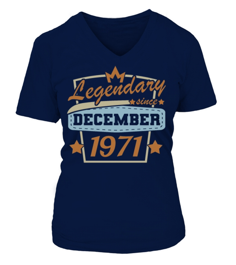50th birthday gift ideas for men born in December Women's V-Neck T-shirt