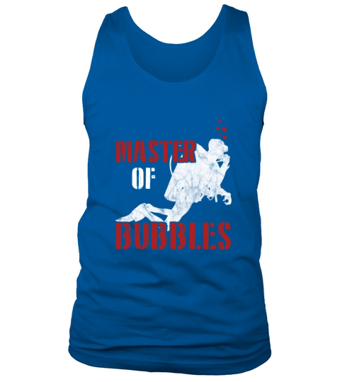 Diver The Master Of Bubbles Men's Tank Top