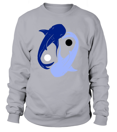 Whale Shark Yin Yang Women's Sweatshirt