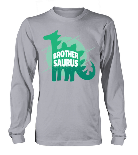 Dino Green brother saurus Women's Long Sleeve
