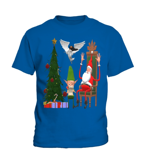 Weihnachten und Nikolaus Design Kids T-Shirt
