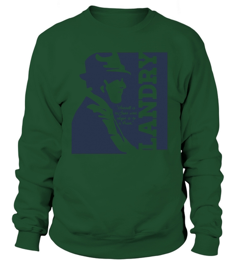 Wishful Inking Football Vintage Head Legendary Coach Tom Landry Men's Sweatshirt