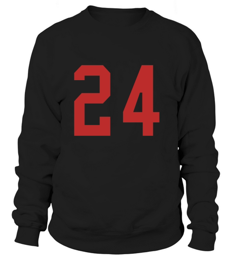 24 sports jersey football number Women's Sweatshirt