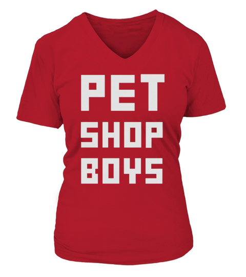 Pet Shop Boy neues T-Shirt - Ladies V-Neck V-neck T-Shirt Woman