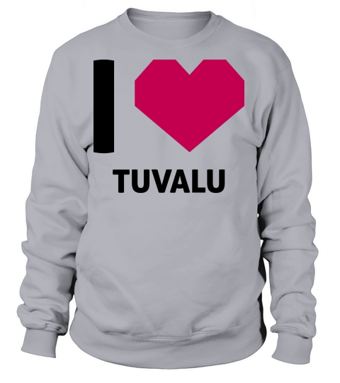 I Love Tuvalu Women's Sweatshirt