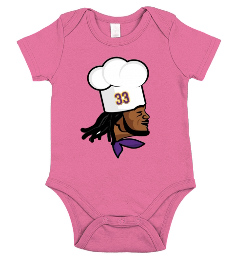 Dalvin Cook Chef shirt Short Sleeve Baby One-Piece