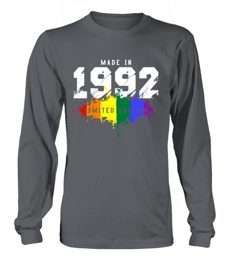 1992 Birthday Gay LGBT Men's Long Sleeve
