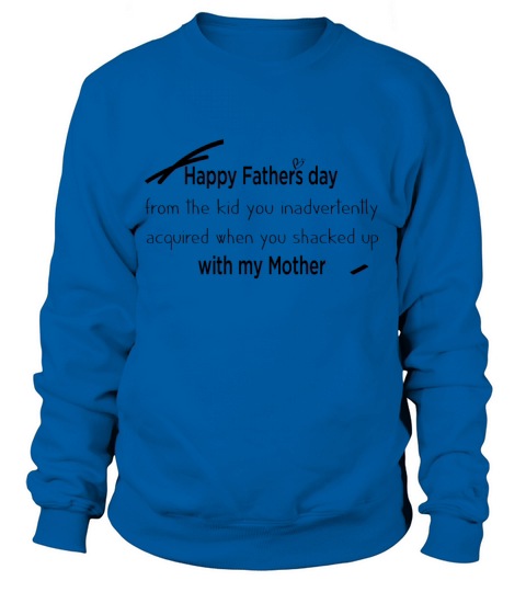 happy father day from the kid Women's Sweatshirt