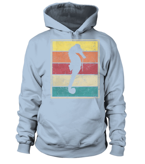 Seahorse Retro Vintage classic Women's Hoodie