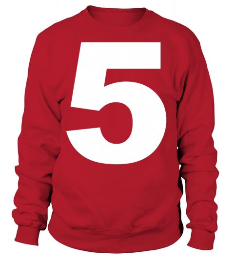 5 Five number Age Age Birthday Birthday present Th Women's Sweatshirt