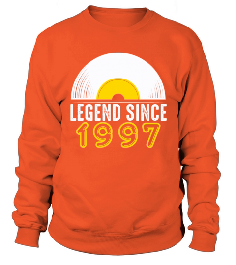 Birthday Present Legend Since 1997 Record Gift Women's Sweatshirt