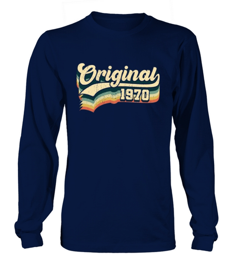 51st Birthday Gift Original Men Women Born In 1970 Women's Long Sleeve