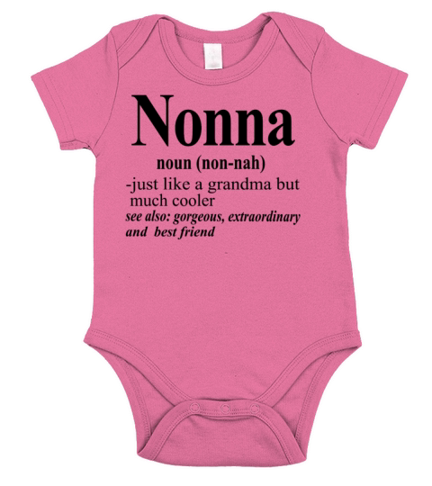 Nonna Short Sleeve Baby One-Piece