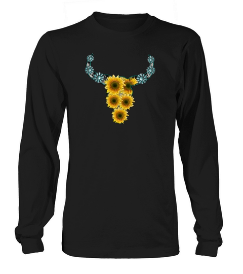 Boho Skull Cowhide Women's Long Sleeve