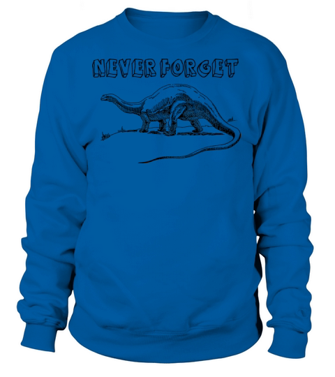 Never Forget Dinosaurs Women's Sweatshirt