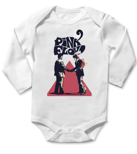 PINK FLOYD Long Sleeve Baby One-Piece