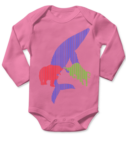 Bears Bulls Whales - Life in Crypto Long Sleeve Baby One-Piece