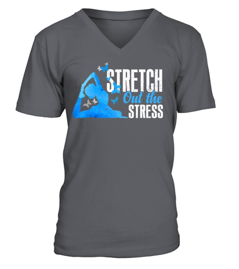 Yoga T Shirts Men's V-Neck T-shirt