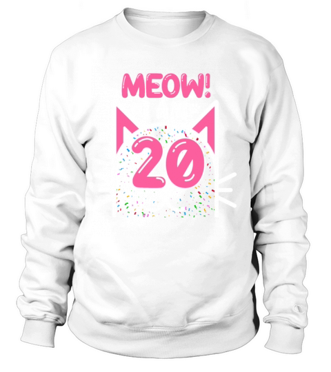 Perfect 20th Birthday Gift for 20 Year Old Girl Bi Men's Sweatshirt