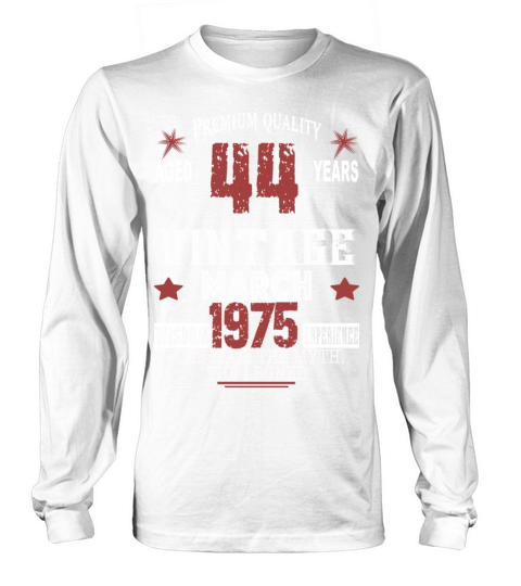 are born in march 1975 Women's Long Sleeve