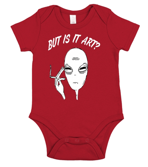 Alien But Is It Art Short Sleeve Baby One-Piece