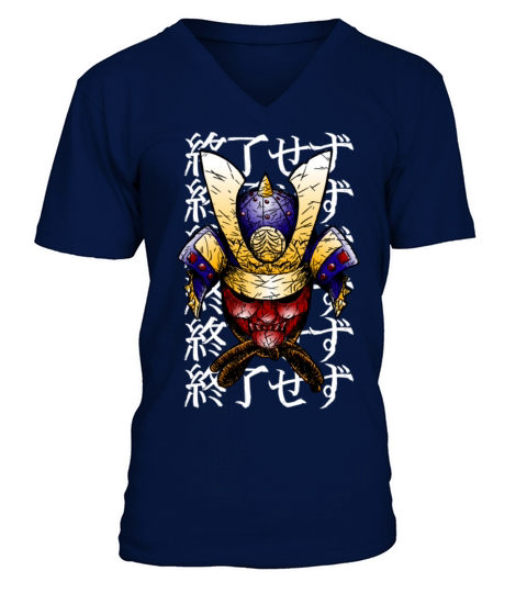 Way of the Samurai colored Men's V-Neck T-shirt
