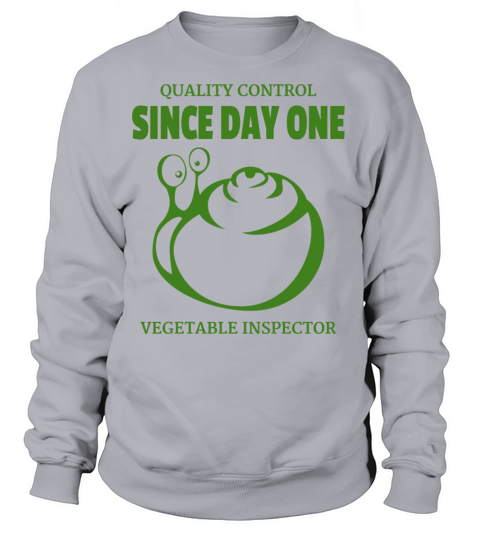 Funny Gardening Snail Vegetable Inspector Women's Sweatshirt
