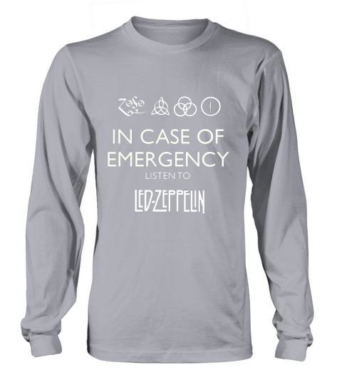 LISTEN TO LED ZEPPELIN Long sleeved Unisex