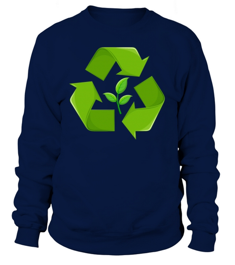 Go Green Recycle Women's Sweatshirt
