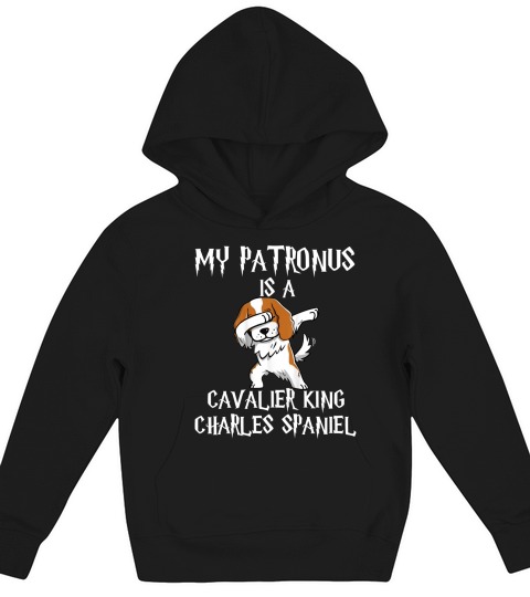 My Patronus Is A Cavalier King Charles Spaniel Dog Kids Hoodie