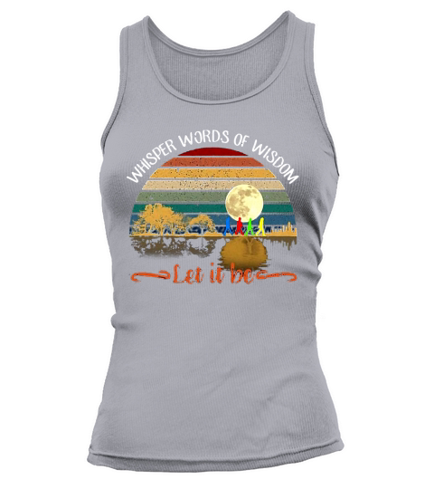 The Beatles abbey road Whisper words of wisdom let it be Tank top Woman