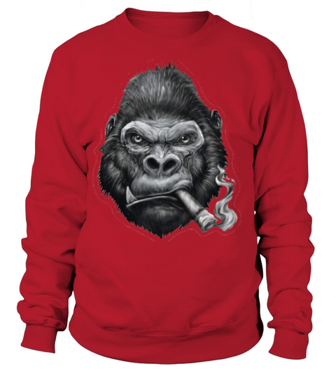 Smoking Gorilla 2 Women's Sweatshirt