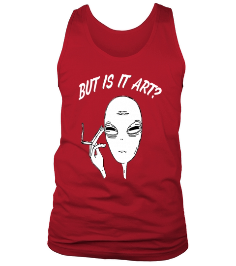 Alien But Is It Art Tank Top Unisex