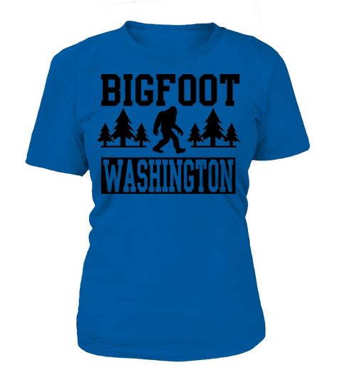 Washington Bigfoot Hunting Sasquatch Vintage Squat Women's T-Shirt