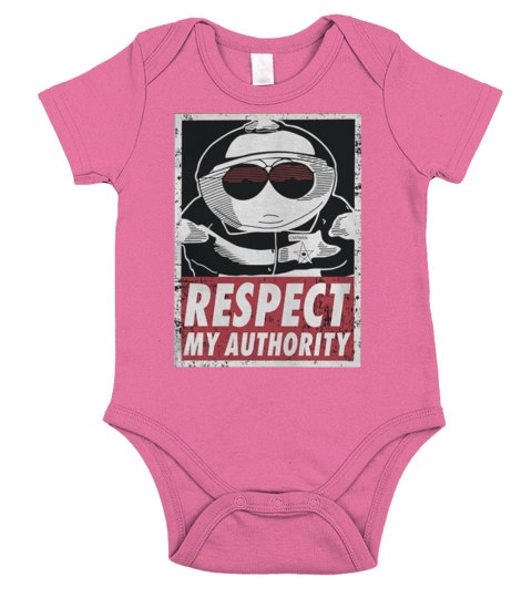 Respect My Authority Short Sleeve Baby One-Piece