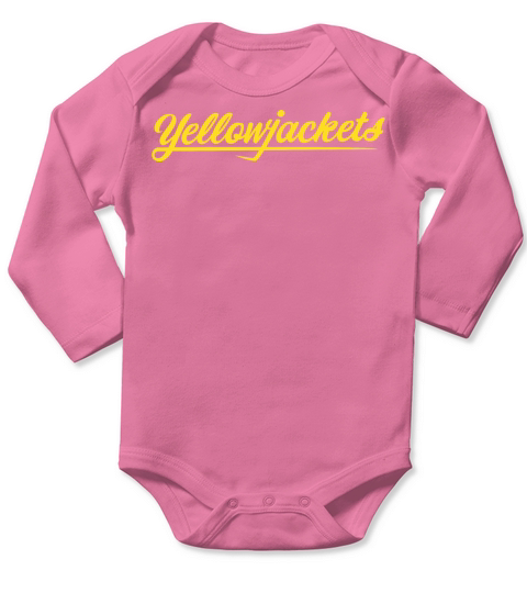 Yellowjackets Long Sleeve Baby One-Piece