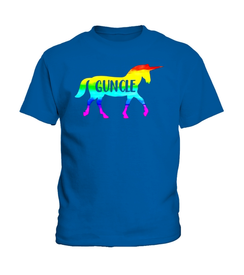 LGBT Proud Guncle Unicorn Shirth Kids T-Shirt