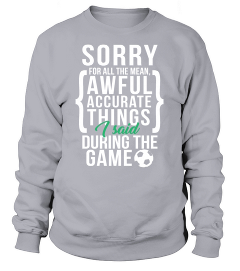 Funny Soccer Player Design Women's Sweatshirt