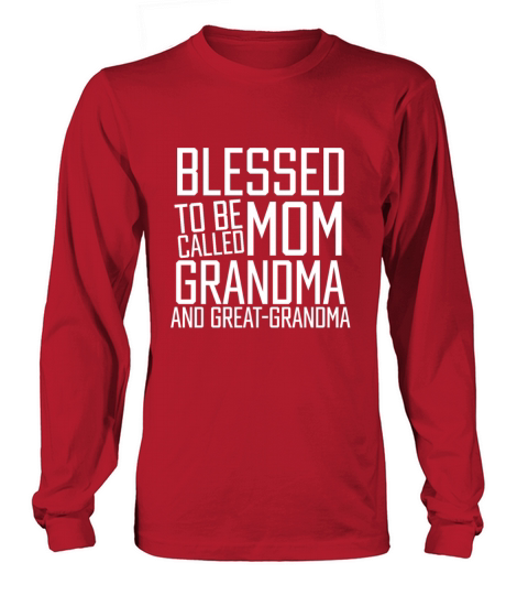Great Grandma Christmas Gift Pregnancy Women's Long Sleeve