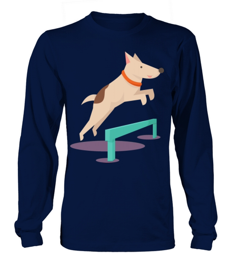 Dog Obstacle Dog Sport Sport Gift Agility Women's Long Sleeve