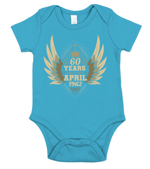 60th birthday gifts born in 1962 Short Sleeve Baby One-Piece