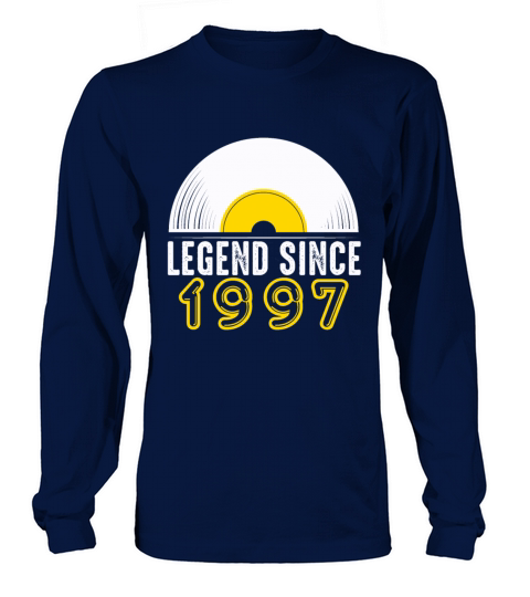Birthday Present Legend Since 1997 Record Gift Women's Long Sleeve