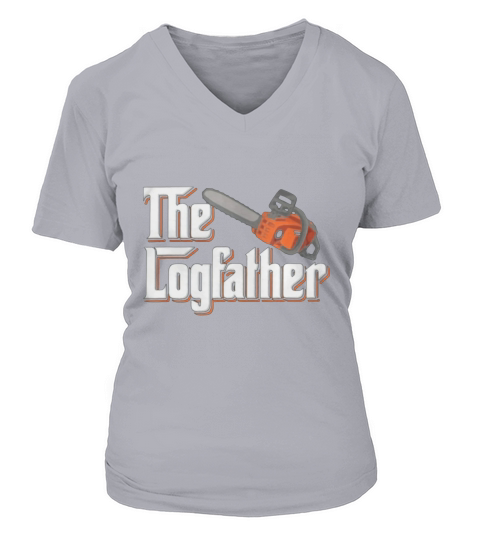 The Logfather V-neck T-Shirt Woman