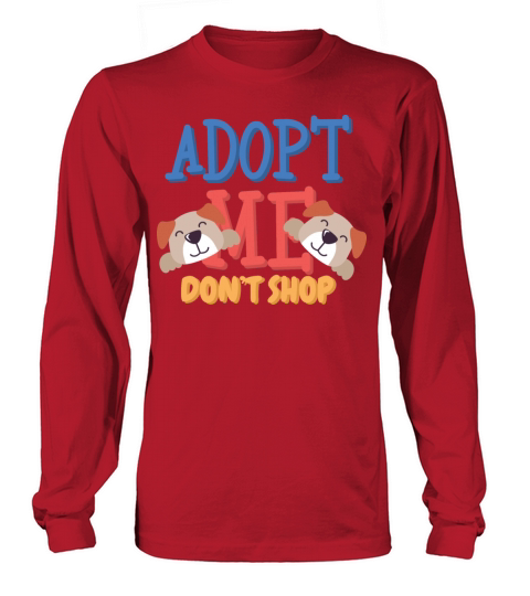 Adop Me dont shop funny art Men's Long Sleeve