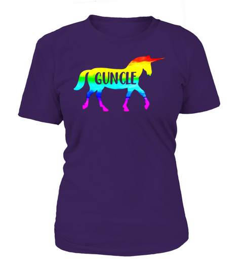 LGBT Proud Guncle Unicorn Shirth Women's T-Shirt