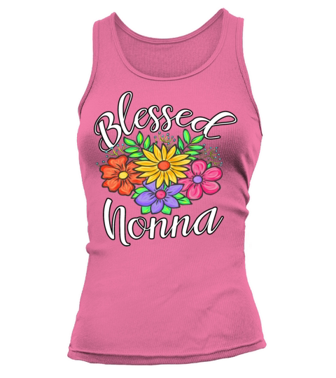Blessed Nonna Gifts Grandmother Costumes Gift Idea Women's Tank Top